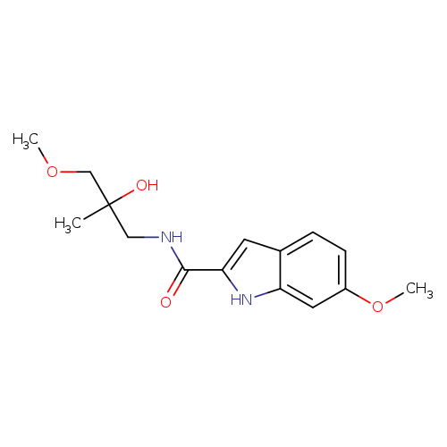 N-(2-hydroxy-3-methoxy-2-methylpropyl)-6-methoxy-1H-indole-2-carboxamide