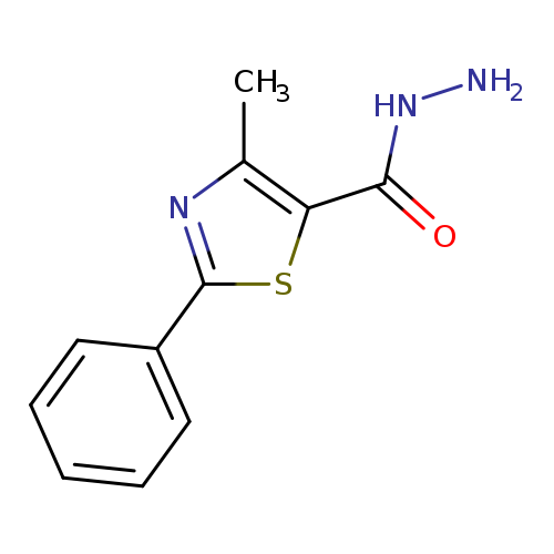 4-Methyl-2-phenylthiazole-5-carbohydrazide