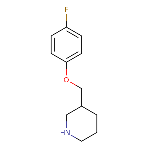 Piperidine, 3-[(4-fluorophenoxy)methyl]-