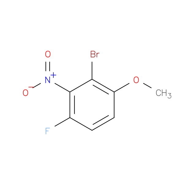 2-bromo-4-fluoro-1-methoxy-3-nitrobenzene
