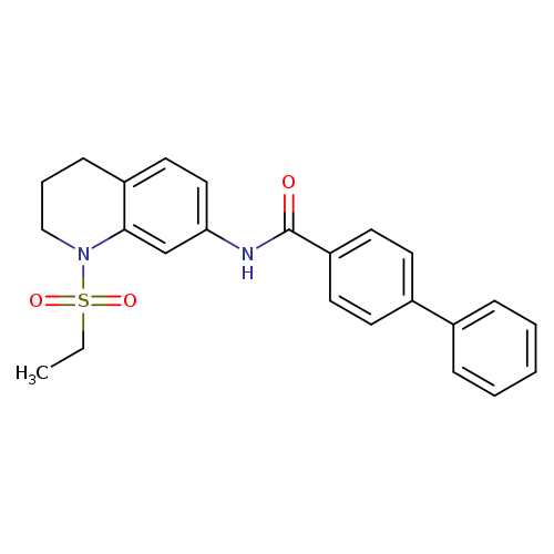 N-[1-(ethanesulfonyl)-1,2,3,4-tetrahydroquinolin-7-yl]-[1,1'-biphenyl]-4-carboxamide