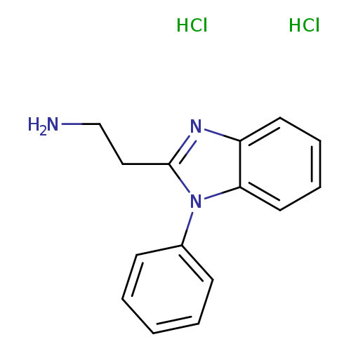 2-(1-phenyl-1H-1,3-benzodiazol-2-yl)ethan-1-amine dihydrochloride