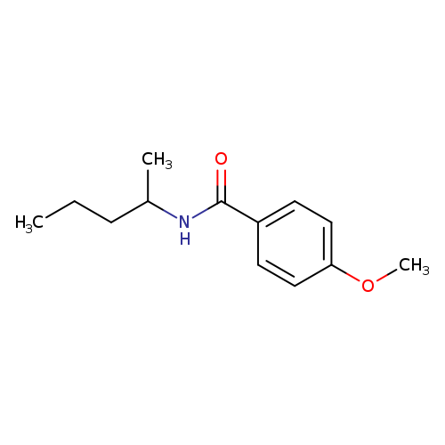 4-methoxy-N-(1-methylbutyl)benzamide