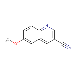 3-Quinolinecarbonitrile, 6-methoxy-