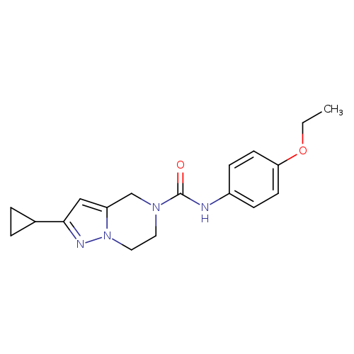 2-cyclopropyl-N-(4-ethoxyphenyl)-4H,5H,6H,7H-pyrazolo[1,5-a]pyrazine-5-carboxamide