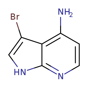 1H-Pyrrolo[2,3-b]pyridin-4-amine, 3-bromo-