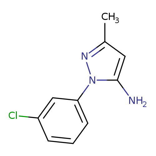 1-(3-Chlorophenyl)-3-methyl-1H-pyrazol-5-amine