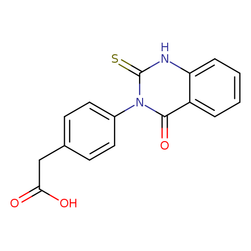 [4-(4-Oxo-2-thioxo-1,4-dihydro-2H-quinazolin-3-yl)-phenyl]-acetic acid