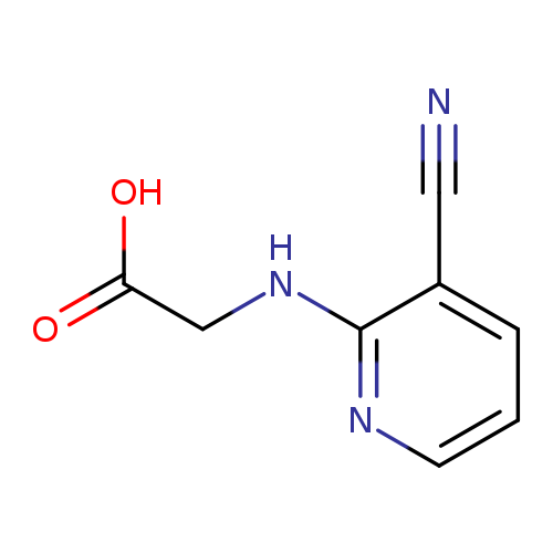 2-[(3-cyanopyridin-2-yl)amino]acetic acid