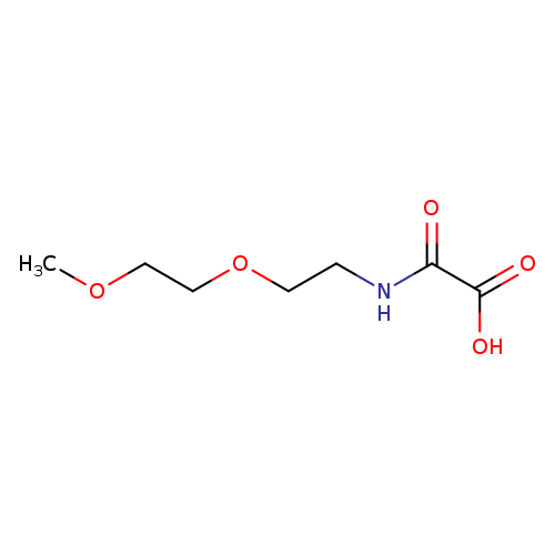([2-(2-Methoxyethoxy)ethyl]carbamoyl)formic acid