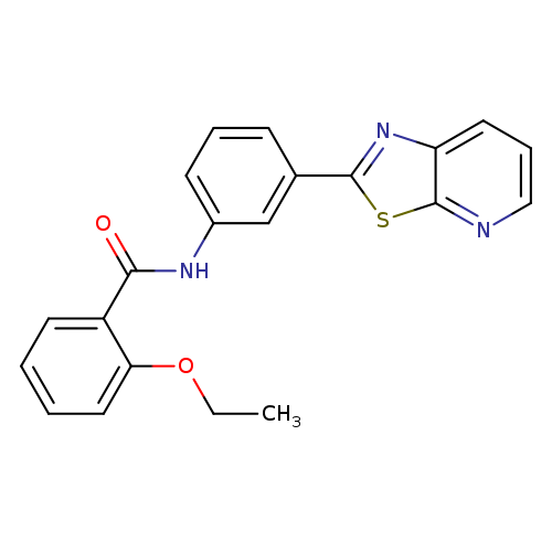 2-ethoxy-N-(3-{[1,3]thiazolo[5,4-b]pyridin-2-yl}phenyl)benzamide
