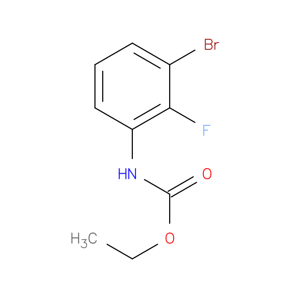 ethyl N-(3-bromo-2-fluorophenyl)carbamate