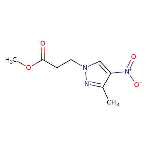 Methyl 3-(3-methyl-4-nitro-1h-pyrazol-1-yl)propanoate