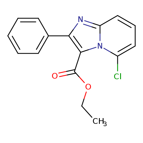 Ethyl 5-chloro-2-phenylimidazo[1,2-a]pyridine-3-carboxylate