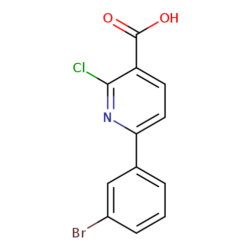6-(3-bromophenyl)-2-chloropyridine-3-carboxylic acid