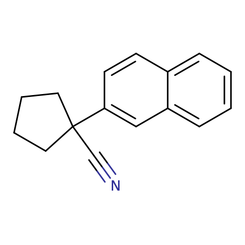 1-(2-Naphthyl)cyclopentanecarbonitrile