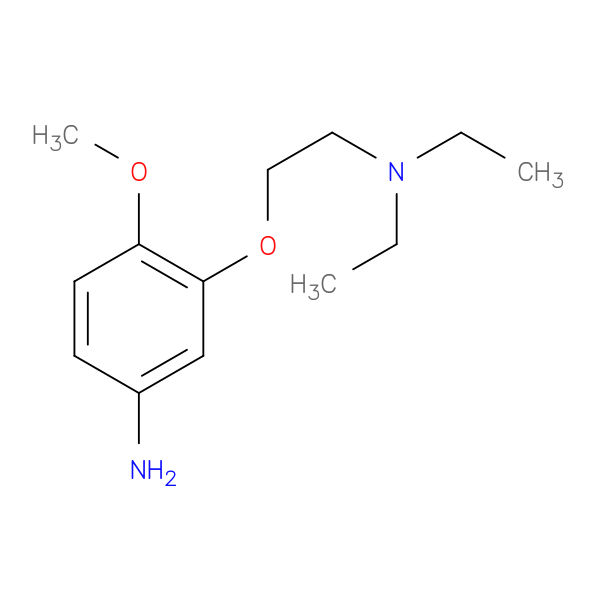 3-[2-(diethylamino)ethoxy]-4-methoxyaniline