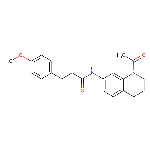 N-(1-acetyl-1,2,3,4-tetrahydroquinolin-7-yl)-3-(4-methoxyphenyl)propanamide