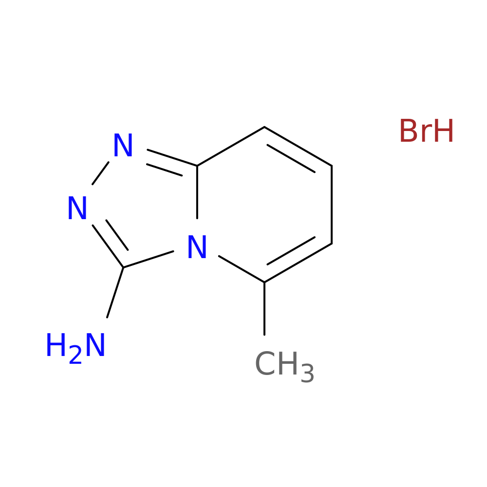 5-methyl-[1,2,4]triazolo[4,3-a]pyridin-3-amine hydrobromide