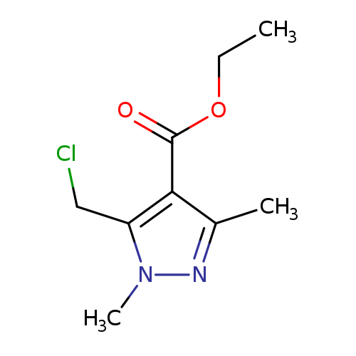 ethyl 5-(chloromethyl)-1,3-dimethyl-1H-pyrazole-4-carboxylate