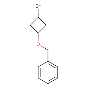 Benzene, [[(3-bromocyclobutyl)oxy]methyl]-