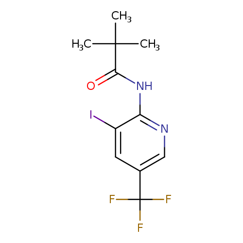 N-(3-Iodo-5-(trifluoromethyl)pyridin-2-yl)-pivalamide