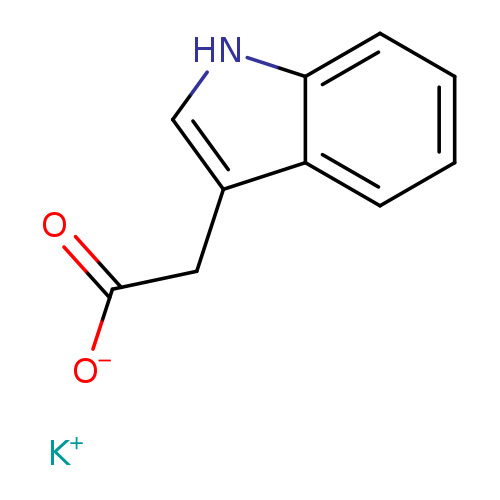 1H-Indole-3-acetic acid, potassium salt (1:1)