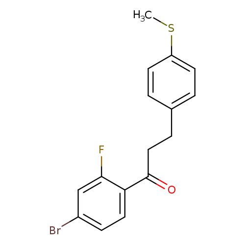 4'-Bromo-2'-fluoro-3-(4-thiomethylphenyl)propiophenone