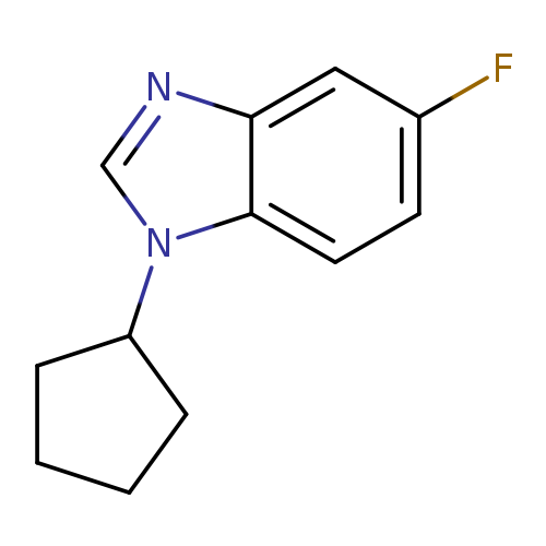 1-Cyclopentyl-5-fluorobenzimidazole