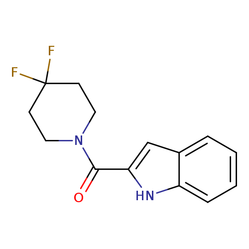 2-(4,4-difluoropiperidine-1-carbonyl)-1H-indole
