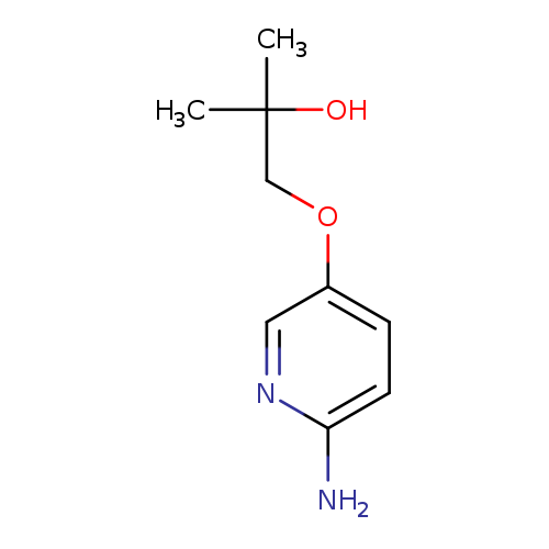 1-[(6-aminopyridin-3-yl)oxy]-2-methylpropan-2-ol