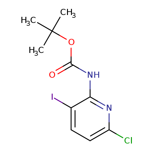 tert-Butyl (6-chloro-3-iodopyridin-2-yl)carbamate