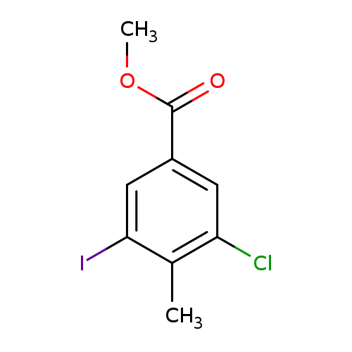 3-Chloro-5-iodo-4-methyl-benzoic acid methyl ester