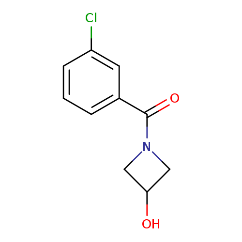 1-(3-chlorobenzoyl)azetidin-3-ol