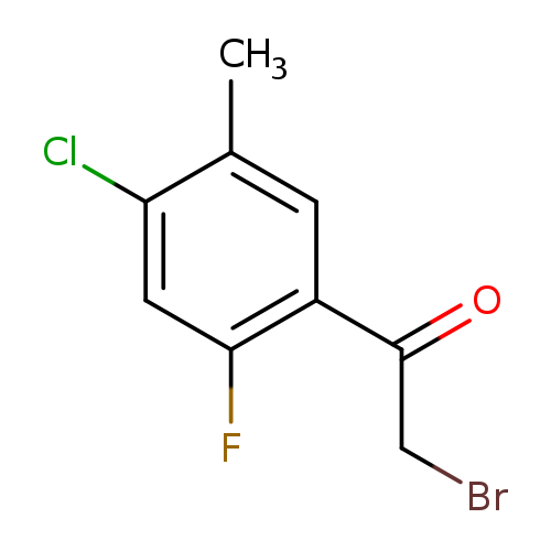 2-Bromo-1-(4-chloro-2-fluoro-5-methylphenyl)-1-ethanone