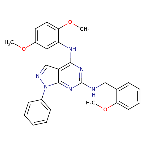 N4-(2,5-dimethoxyphenyl)-N6-[(2-methoxyphenyl)methyl]-1-phenyl-1H-pyrazolo[3,4-d]pyrimidine-4,6-diamine