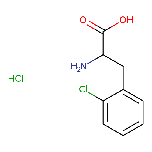 2-Amino-3-(2-chlorophenyl)propanoic acid hydrochloride