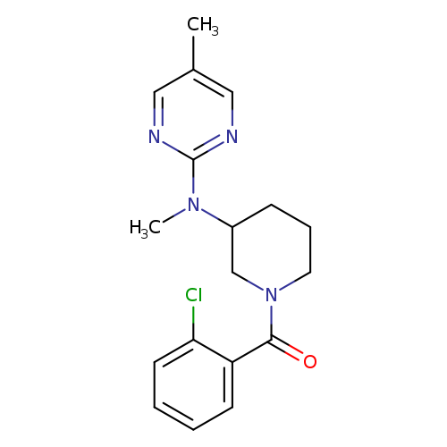N-[1-(2-chlorobenzoyl)piperidin-3-yl]-N,5-dimethylpyrimidin-2-amine