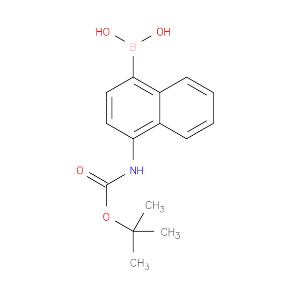 4-(t-Butoxycarbonylamino)naphthalene-1-boronic acid