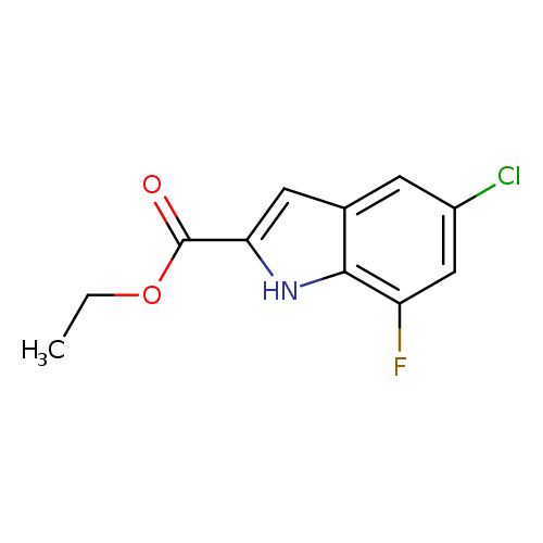 ethyl 5-chloro-7-fluoro-1H-indole-2-carboxylate