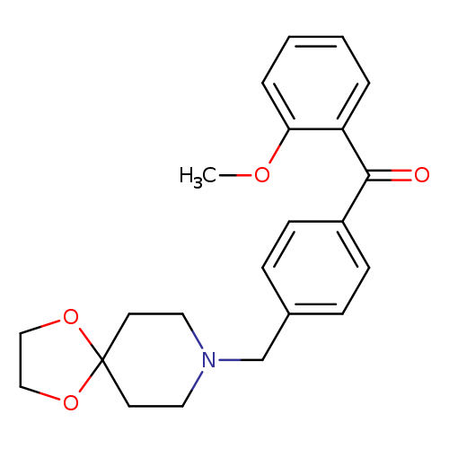 (4-(1,4-Dioxa-8-azaspiro[4.5]decan-8-ylmethyl)phenyl)(2-methoxyphenyl)methanone