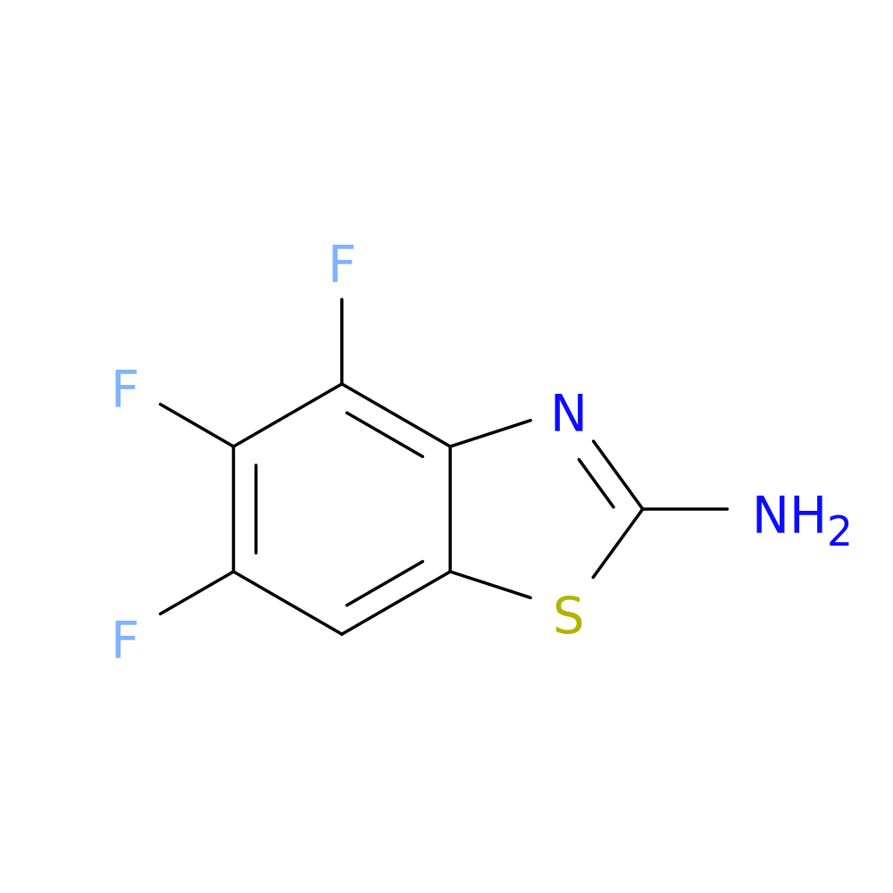 2-Amino-4,5,6-trifluorobenzothiazole