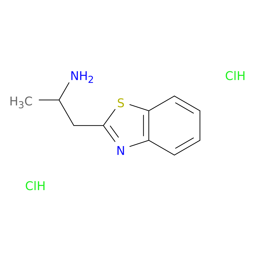 1-(1,3-benzothiazol-2-yl)propan-2-amine dihydrochloride