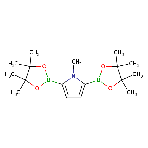 1-Methylpyrrole-2,5-diboronoic acid, pinacol ester