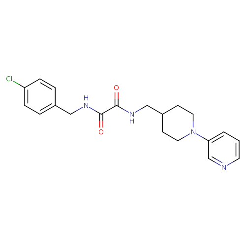 N'-[(4-chlorophenyl)methyl]-N-{[1-(pyridin-3-yl)piperidin-4-yl]methyl}ethanediamide
