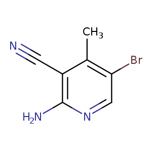 3-Pyridinecarbonitrile, 2-amino-5-bromo-4-methyl-