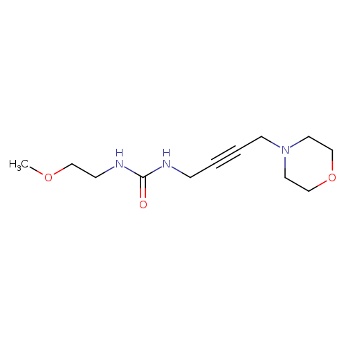 3-(2-methoxyethyl)-1-[4-(morpholin-4-yl)but-2-yn-1-yl]urea
