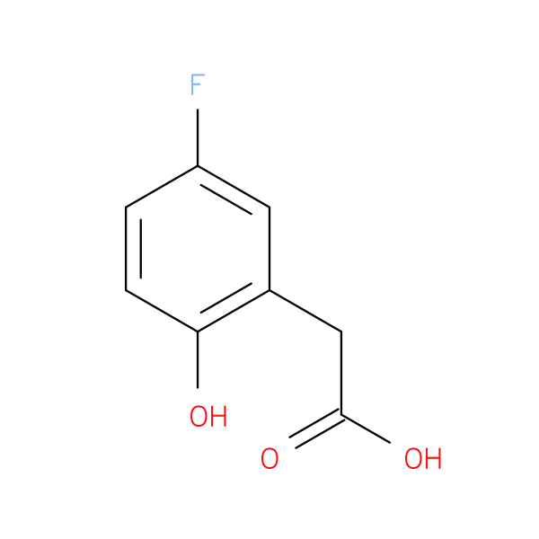 2-(5-Fluoro-2-hydroxyphenyl)acetic acid