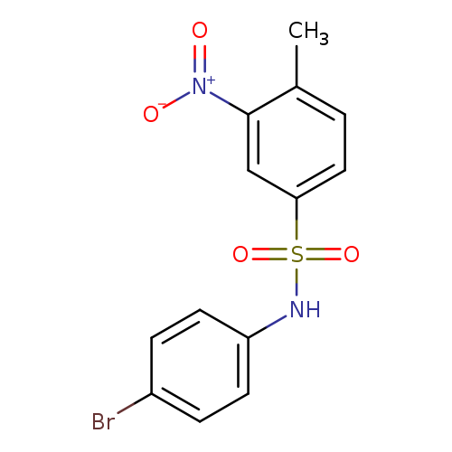 N-(4-Bromophenyl)-4-methyl-3-nitrobenzenesulfonamide