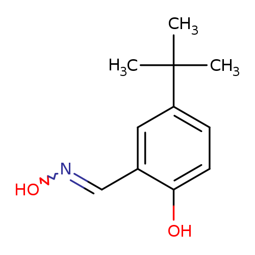 4-tert-butyl-2-[(1Z)-(hydroxyimino)methyl]phenol